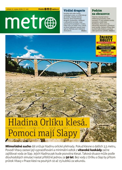 E-magazín METRO - 12.08.2026 - MAFRA, a.s.