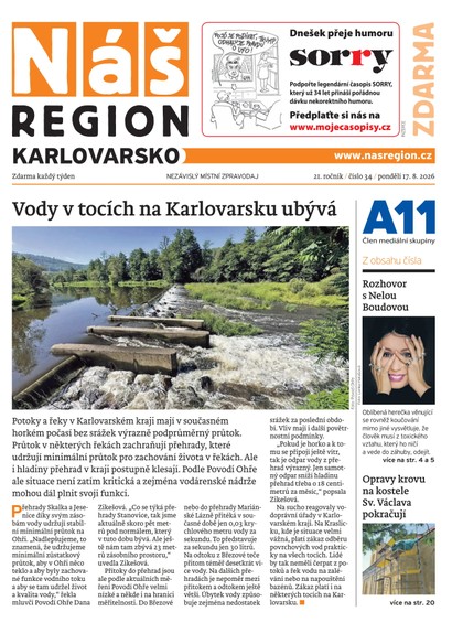 E-magazín Náš Region - Karlovarsko 34/2026 - A 11 s.r.o.
