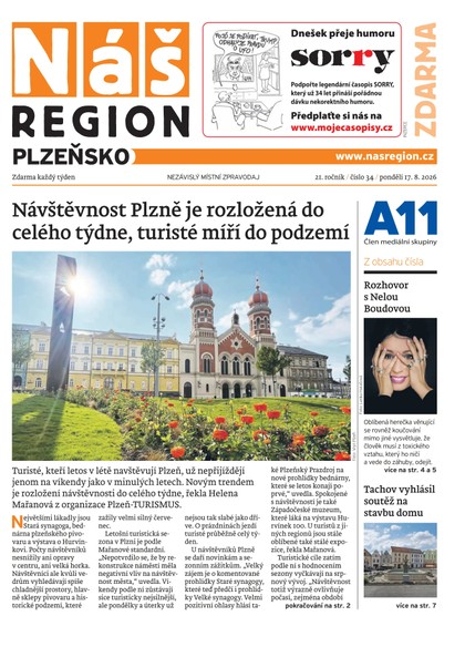 E-magazín Náš Region - Plzeňsko 34/2026 - A 11 s.r.o.