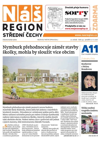 E-magazín Náš Region - Střední Čechy 34/2026 - A 11 s.r.o.
