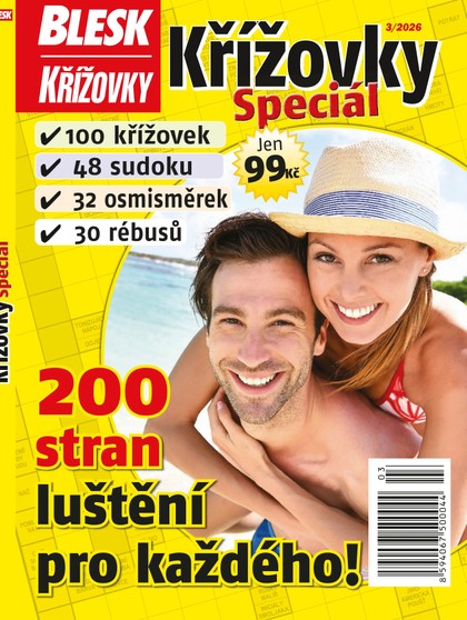 E-magazín Blesk Křížovky Speciál 3/2026 - CZECH NEWS CENTER a. s.