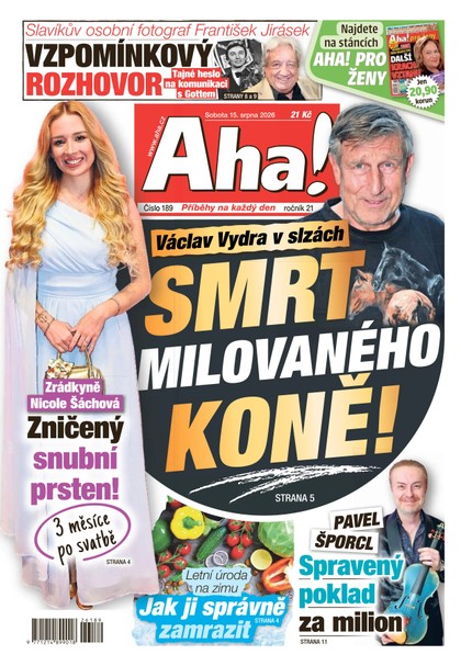 E-magazín AHA! - 15.08.2026 - CZECH NEWS CENTER a. s.