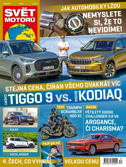 E-magazín Svět motorů - 34/2026 - CZECH NEWS CENTER a. s.