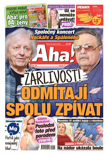 E-magazín AHA! - 18.08.2026 - CZECH NEWS CENTER a. s.