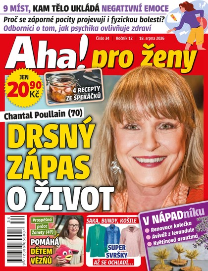 E-magazín AHA! PRO ŽENY - 34/2026 - CZECH NEWS CENTER a. s.