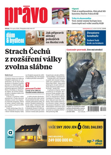E-magazín Deník Právo - 19.8.2026 - Borgis, a.s.