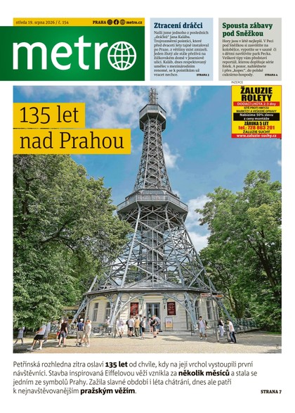 E-magazín METRO - 19.08.2026 - MAFRA, a.s.