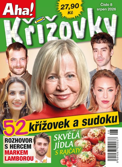 E-magazín AHA! KŘÍŽOVKY - 08/2026 - CZECH NEWS CENTER a. s.