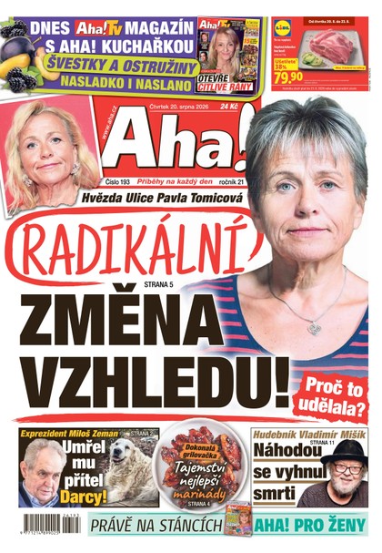 E-magazín AHA! - 20.08.2026 - CZECH NEWS CENTER a. s.