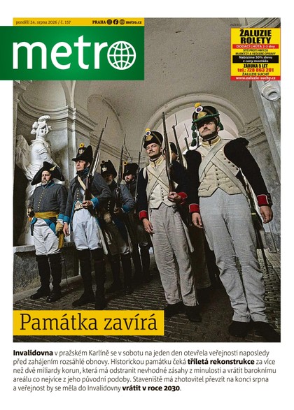 E-magazín METRO - 24.08.2026 - MAFRA, a.s.