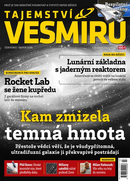 E-magazín Tajemství Vesmíru 7-8/2026 - Extra Publishing, s. r. o.