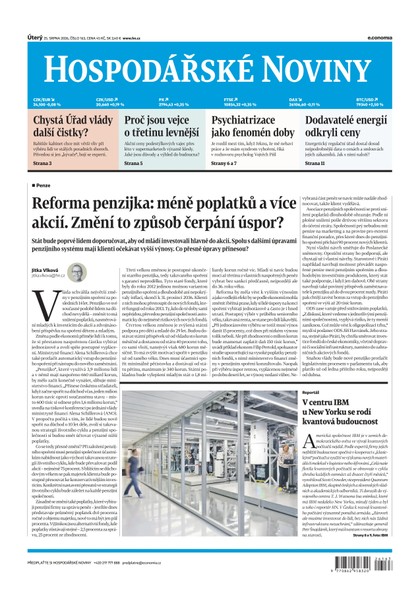 E-magazín HN 163 - 25.8.2026 - Economia, a.s.