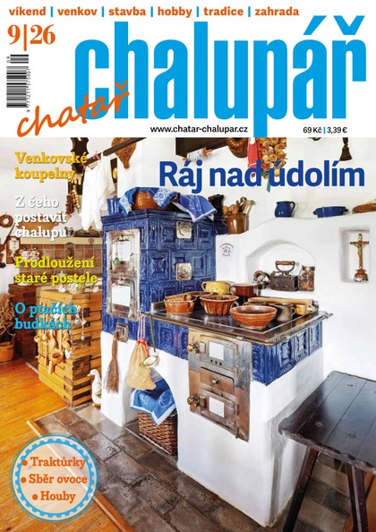 E-magazín Chatař Chalupář 9-2026 - Časopisy pro volný čas s. r. o.