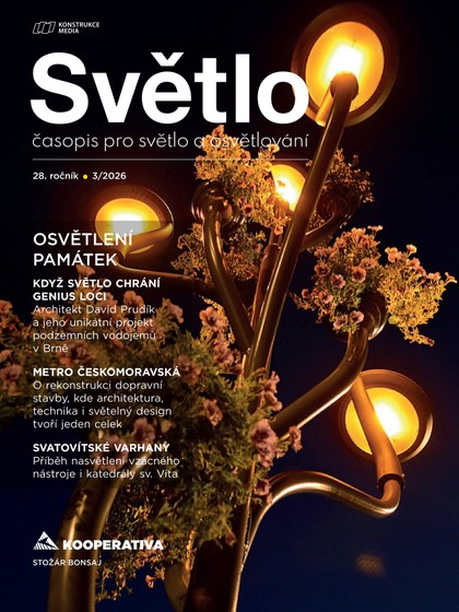 E-magazín Světlo 3/2026 - Konstrukce Media s.r.o.