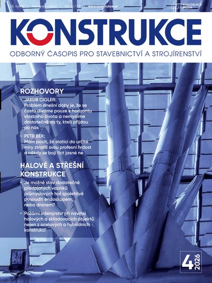 E-magazín Konstrukce 4/2026 - Konstrukce Media s.r.o.