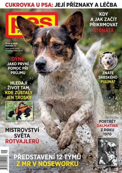 E-magazín Pes přítel člověk 9/2026 - Pražská vydavatelská společnost