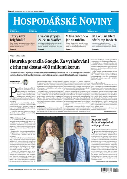 E-magazín HN 165 - 27.8.2026 - Economia, a.s.