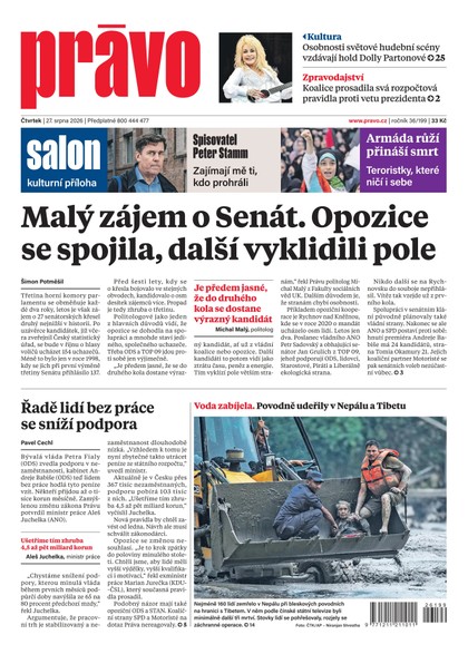 E-magazín Deník Právo - 27.8.2026 - Borgis, a.s.
