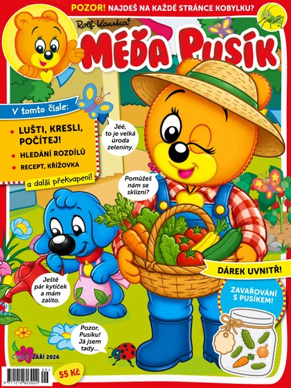 E-magazín Méďa Pusík 9/2026 - Pražská vydavatelská společnost