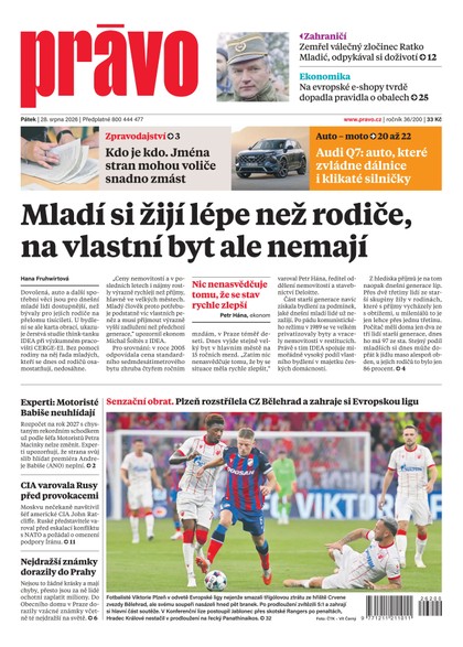 E-magazín Deník Právo - 28.8.2026 - Borgis, a.s.