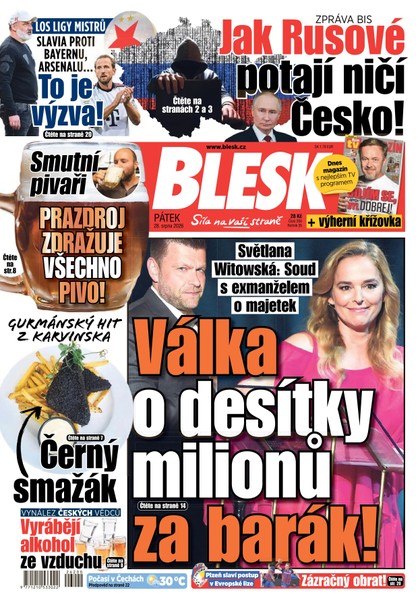 E-magazín Blesk - 28.08.2026 - CZECH NEWS CENTER a. s.