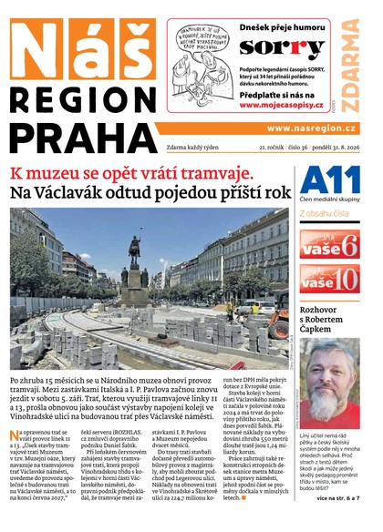 E-magazín Náš Region - Praha 36/2026 - A 11 s.r.o.