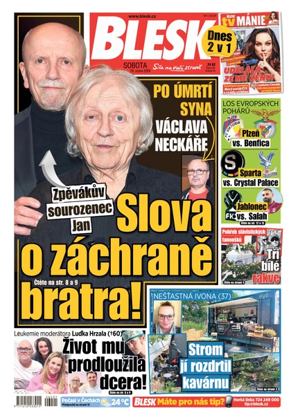 E-magazín Blesk - 29.08.2026 - CZECH NEWS CENTER a. s.