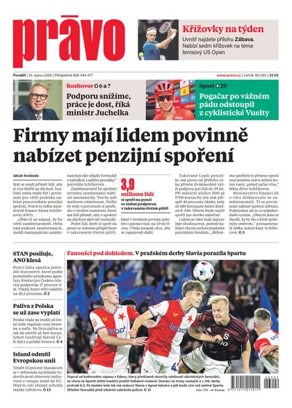 E-magazín Deník Právo - 31.8.2026 - Borgis, a.s.
