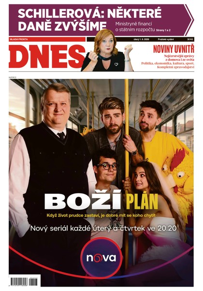 E-magazín MF DNES - 01.09.2026 - MAFRA, a.s.