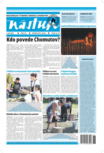 E-magazín Nástup č. 36/2026 - Ohře Media