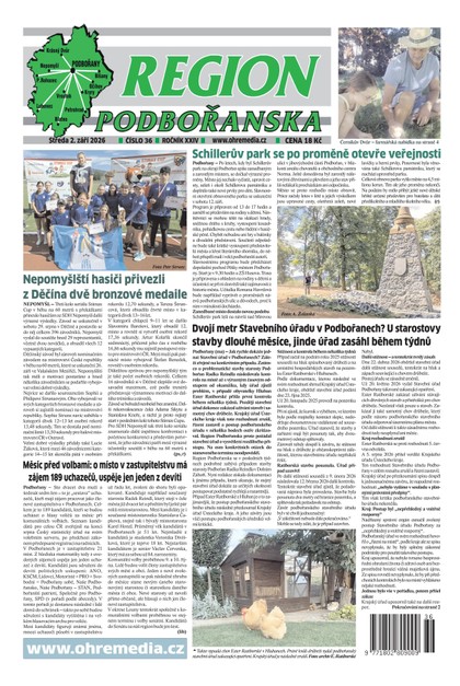 E-magazín Region Podbořanska č. 36/2026 - Ohře Media