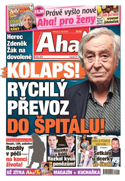 E-magazín AHA! - 02.09.2026 - CZECH NEWS CENTER a. s.