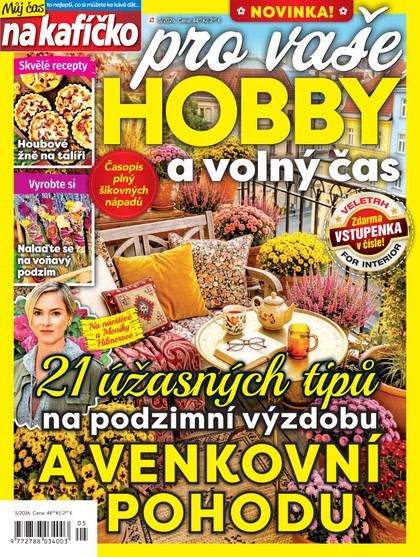 E-magazín Můj čas na kafíčko - Hobby 5/2026 - RF Hobby