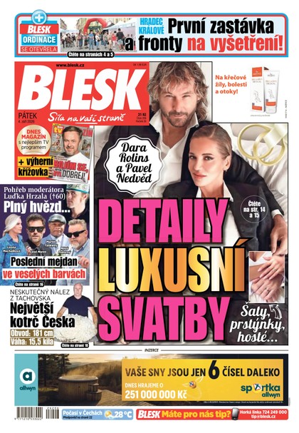 E-magazín Blesk - 04.09.2026 - CZECH NEWS CENTER a. s.