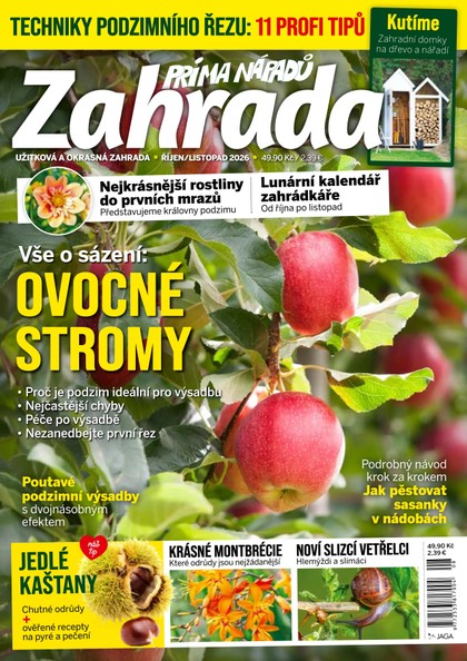 E-magazín Zahrada prima nápadů 10-11/2026 - Jaga Media, s. r. o.