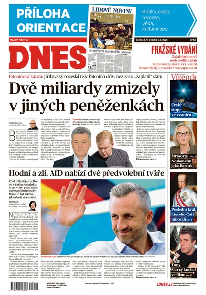 E-magazín MF DNES - 05.09.2026 - MAFRA, a.s.