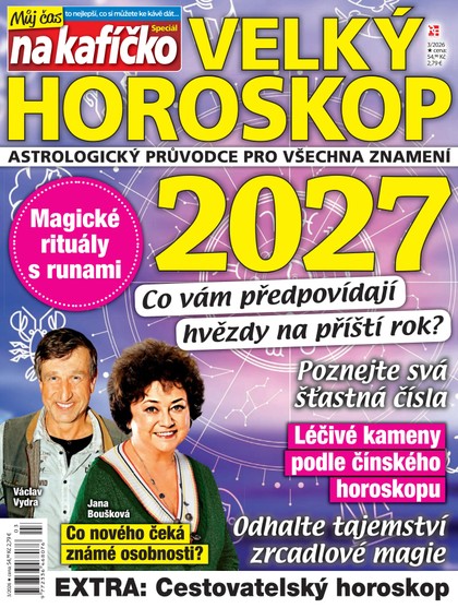 E-magazín Můj čas na kafíčko - Horoskopy 3/2026 - RF Hobby
