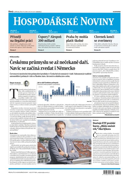 E-magazín HN 173 - 8.9.2026 - Economia, a.s.