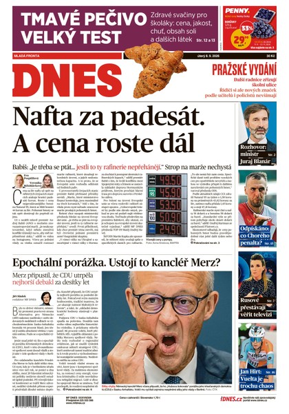 E-magazín MF DNES - 08.09.2026 - MAFRA, a.s.