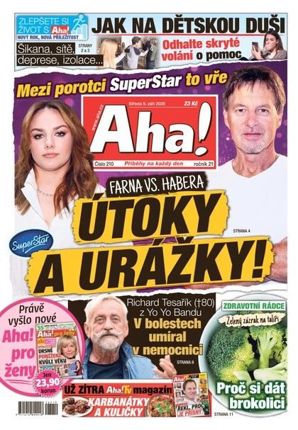 E-magazín AHA! - 09.09.2026 - CZECH NEWS CENTER a. s.