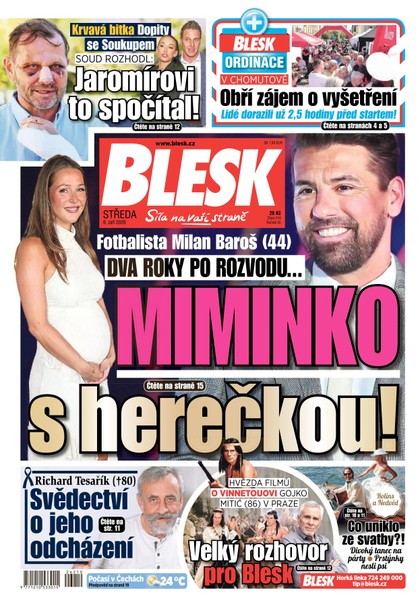E-magazín Blesk - 09.09.2026 - CZECH NEWS CENTER a. s.