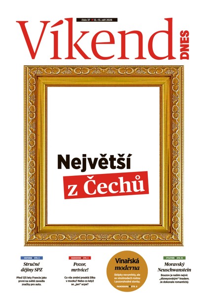 E-magazín Víkend DNES Jižní Čechy - 12.09.2026 - MAFRA, a.s.