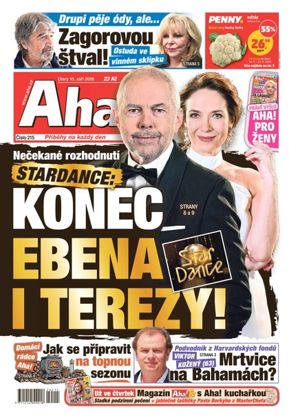 E-magazín AHA! - 15.09.2026 - CZECH NEWS CENTER a. s.