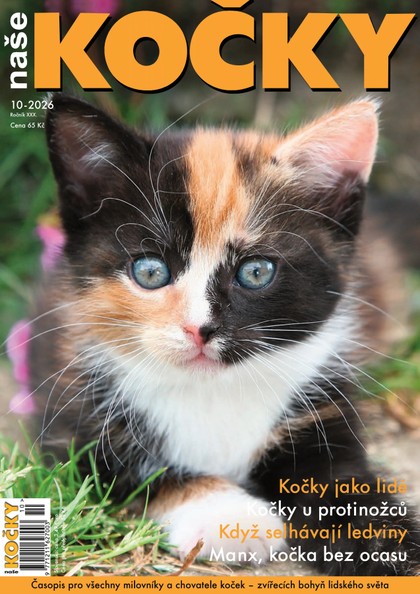 E-magazín Naše kočky, 10-2026 - Nakladatelství Minerva CZ, s. r. o.