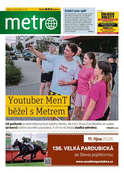 E-magazín METRO - 16.09.2026 - MAFRA, a.s.