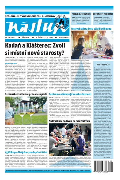 E-magazín Nástup č. 38/2026 - Ohře Media