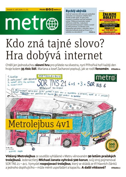 E-magazín METRO - 17.09.2026 - MAFRA, a.s.
