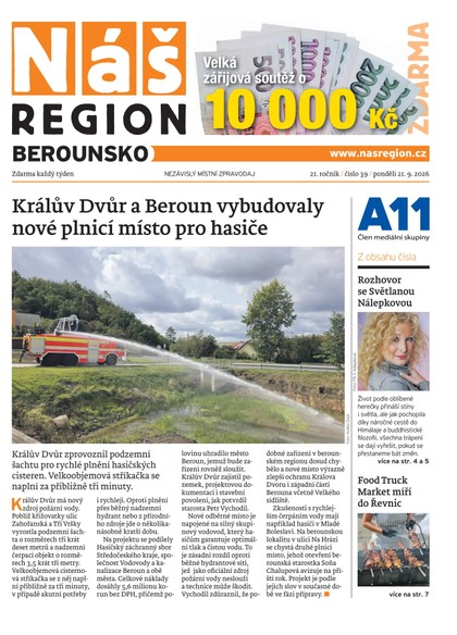 E-magazín Náš Region - Berounsko 39/2026 - A 11 s.r.o.