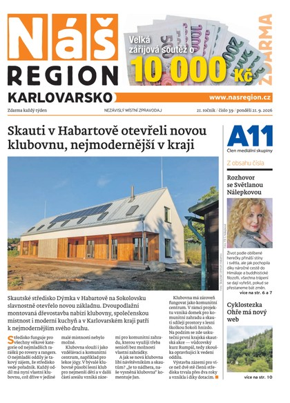 E-magazín Náš Region - Karlovarsko 38/2026 - A 11 s.r.o.