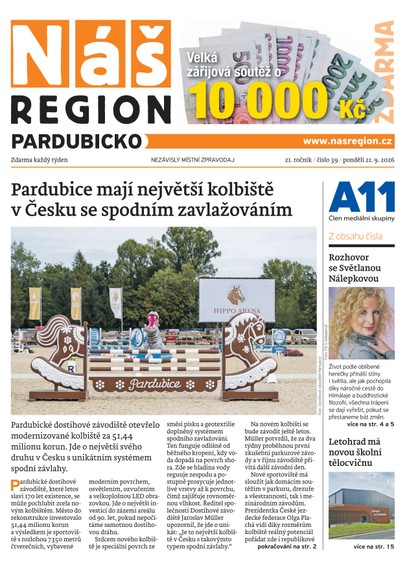 E-magazín Náš Region - Pardubicko 39/2026 - A 11 s.r.o.